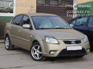 Kia Rio II (рестайл) (седан) 1.4i (97Hp) 2009г.в.