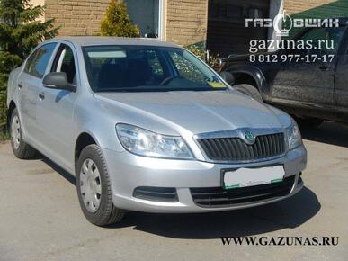 Skoda Octavia II (рестайл) (лифтбек) 1.6i (102Hp) 2013г.в. (Метан)