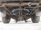 вместо запасного колеса установлен баллон объемом 93л