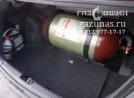 багажное отделение, с установленным баллоном CNG-2 обьемом 90л., вид слева