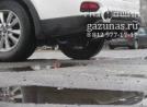 вместо запасного колеса установлен баллон объемом 54л, вид сзади сбоку