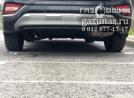 вместо запасного колеса установлен баллон объемом 73л, вид сзади