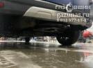вместо запасного колеса установлен баллон объемом 54л, вид снизу