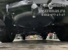 вместо запасного колеса установлен баллон объемом 93л, вид снизу