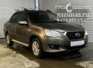 Datsun on-DO I (дорестайл) 1.6i (106 л.с.) 2018 г.в. переоборудован для использования в качестве моторного топлива сжиженного нефтяного газа (пропан-бутан) с использованием системы -