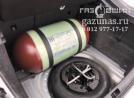 багажное отделение, с установленным баллоном CNG-2 объемом 90л, вид слева