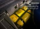 компрессор для подкачки пневмоподвески перенесен вперед баллона, вид слева