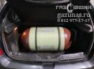 багажное отделение, с установленным баллоном CNG-2 объемом 90л