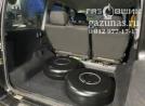 багажное отделение, с установленными баллонами объемом 42л, вид справа