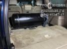 багажное отделение, с установленным баллоном объемом 105л, вид слева