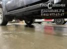цилиндрический баллон объемом 40л под кузовом вдоль рамы по левому борту, вид сбоку справа