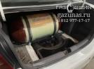 багажное отделение, с установленным баллоном CNG-2 объемом 90л, вид слева