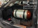 багажное отделение, с установленным баллоном CNG-2 объемом 100л., вид справа