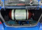 багажное отделение, с установленным баллоном CNG-2 объемом 90л