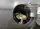 заправочное устройство с накрученным на него заправочным переходником