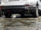 вместо запасного колеса установлен баллон объемом 73л, вид сбоку справа