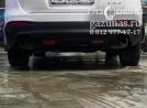 вместо запасного колеса установлен баллон объемом 73л, вид сбоку сзади
