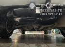 вместо запасного колеса установлен баллон объемом 73л , вид снизу