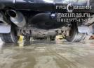 вместо запасного колеса установлен баллон объемом 93л, вид снизу