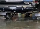 вместо запасного колеса установлен баллон объемом 93л, вид сзади справа