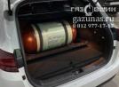 багажное отделение, с установленным баллоном CNG-2 объемом 90л, вид слева