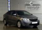 Kia Rio (QB) III (дорестайл) (седан) 1.4i (107л.с.) 2013 г.в. переоборудован для использования в качестве моторного топлива компримированный природный газ (Метан) с использованием системы -