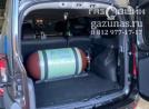багажное отделение, с установленным баллоном CNG-2 объемом 90л, вид слева