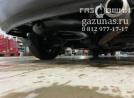 вместо запасного колеса установлен баллон объемом 73л, вид снизу