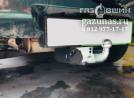установленный фаркоп, вид слева снизу