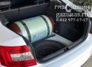 багажное отделение, с установленным баллоном CNG-2 объемом 90л, вид слева
