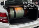 багажное отделение, с установленным баллоном CNG-2 объемом 90л, вид слева