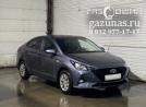 Hyundai Solaris II (HCR) (рестайл) (седан) 1.6i (123л.с.) 2021 г.в. переоборудован для использования в качестве моторного топлива компримированный природный газ (Метан) с использованием системы -
