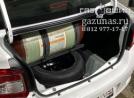 багажное отделение, с установленным баллоном CNG-2 объемом 90л, вид слева