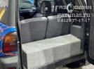 багажное отделение с коробом для газового баллона объёмом 35л., вид слева
