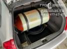 багажное отделение, с установленным баллоном CNG-2 объемом 100л, вид слева