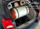 багажное отделение, с установленным баллоном CNG-2 объемом 90л, вид слева