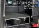 багажное отделение, с установленным баллоном объемом 98л, вид слева