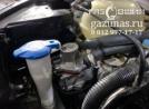 газовый редуктор ALEX TURBOT расположен в моторном отсеке справа