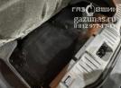 ниша багажного отделения видоизмененная для возможности размещения тороидального баллона сзади под днищем баллона, вид слева