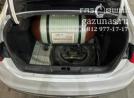 багажное отделение, с установленным баллоном CNG-2 объемом 90л