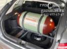 багажное отделение, с установленным баллоном CNG-2 объемом 90л, вид справа