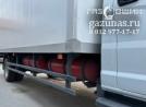 справа на раме установлены 2 баллона CNG-1 объёмом по 100л. каждый, общим объёмом 200л. (заправочная емкость 44 Нм3), вид спереди