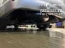 вместо запасного колеса установлен баллон объемом 73л, вид слева снизу