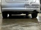 вместо запасного колеса установлен баллон объемом 73л