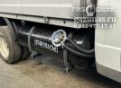 справа на раме установлен баллон обьёмом 130л.