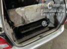 багажное отделение, с установленным баллоном объемом 65л, вид слева