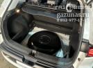 вместо запасного колеса лежит баллон объемом 54л, вид справа