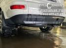 вместо запасного колеса установлен баллон объемом 73л, вид слева