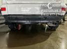 вместо запасного колеса установлен баллон объемом 73л