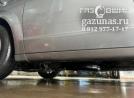 вместо запасного колеса установлен баллон объемом 42л